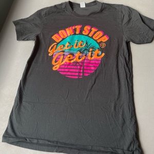 Zumba “Never Stop, Get it, Get it” Unisex Tee M/L